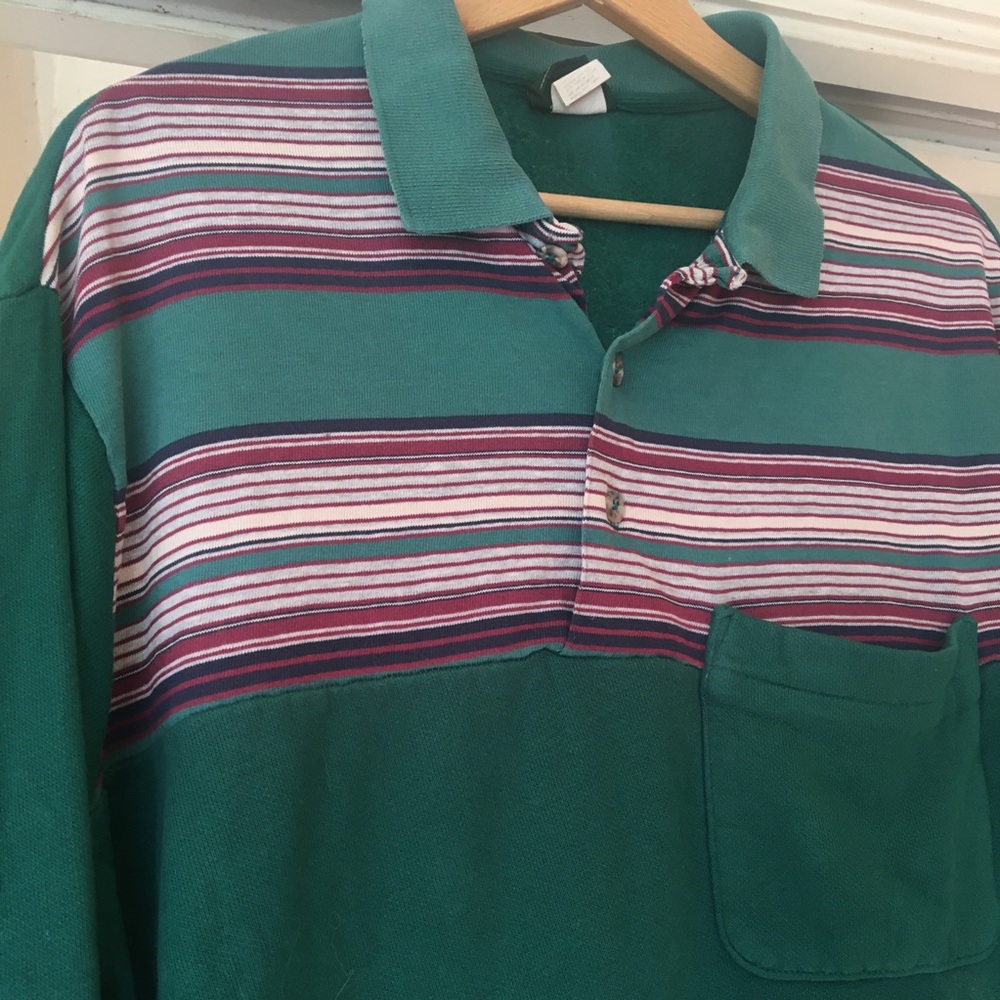 Vintage Striped Pocket Shirt